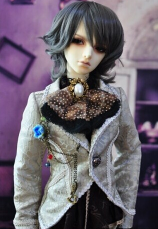 Silver suits set for 1/3 size BJD - Click Image to Close